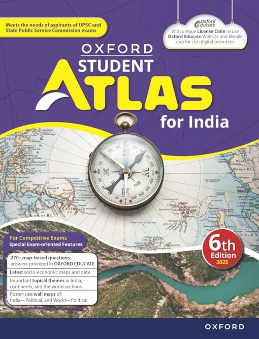 Oxford Student Atlas for India | 6th Edition